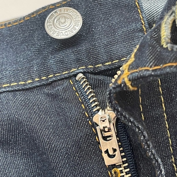 True Religion brand jeans skinny flaps women size 38 - Picture 9 of 12
